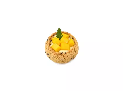 Mango Mochi Pudding