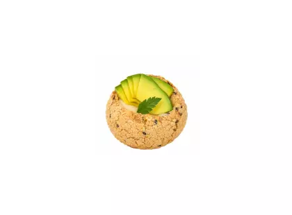 Avocado Mochi Pudding