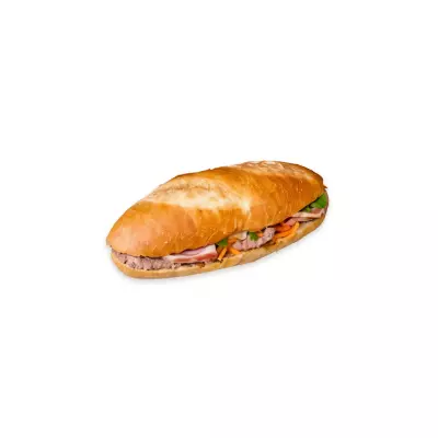 Vietnamese Baguette with Beef Mushroom Sauce