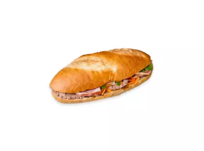 Vietnamese Baguette with Beef Mushroom Sauce