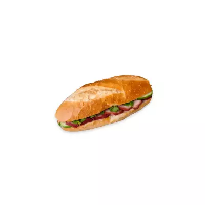 Vietnamese Baguette with Char Siu Pork